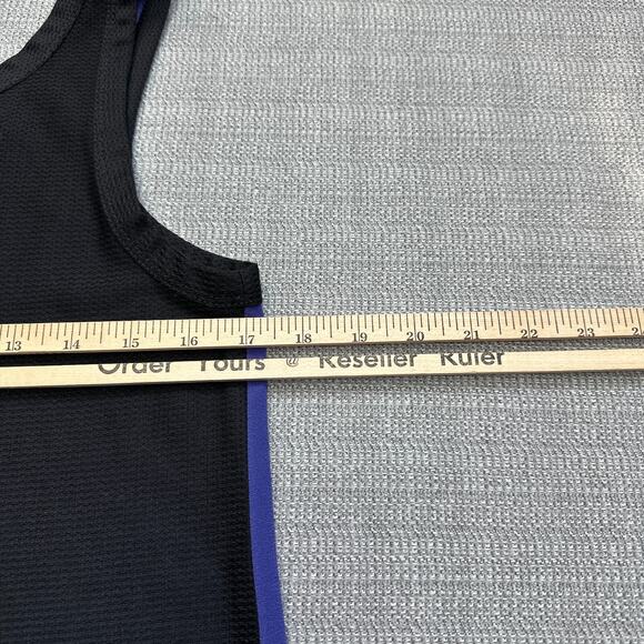 Marc by Marc Jacobs Tank Top Small Blue Elena Crepe Sleeveless Athletic Casual - Picture 6 of 8